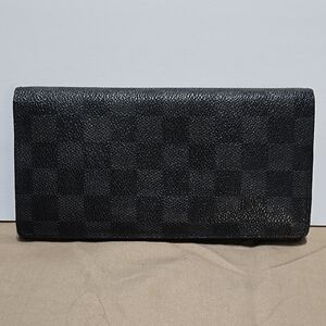 Louis Vuitton Damier Graphite Brazza Continental Wallet